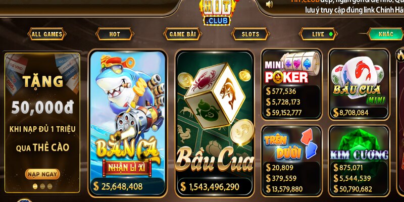 Cổng game Hitclub khuyến mãi - sân chơi dành cho mọi cược thủ